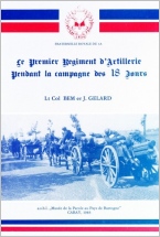 Le premier rgiment d'artillerie pendant la campagne des 18 jours